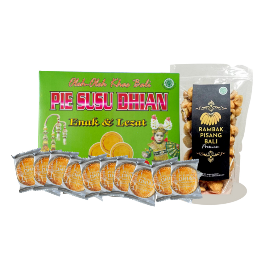 20 Pie Susu Dhian + Rambak Pisang Bali Premium