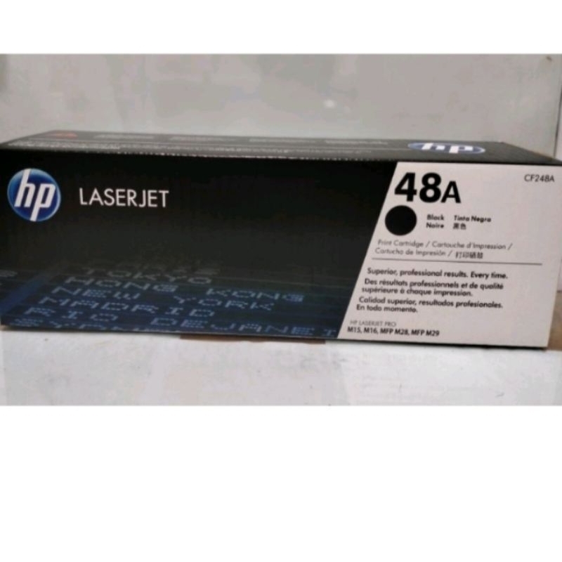 Toner HP laserjet 48A black CF248A for printer M15A M28w Lolos scand barcode