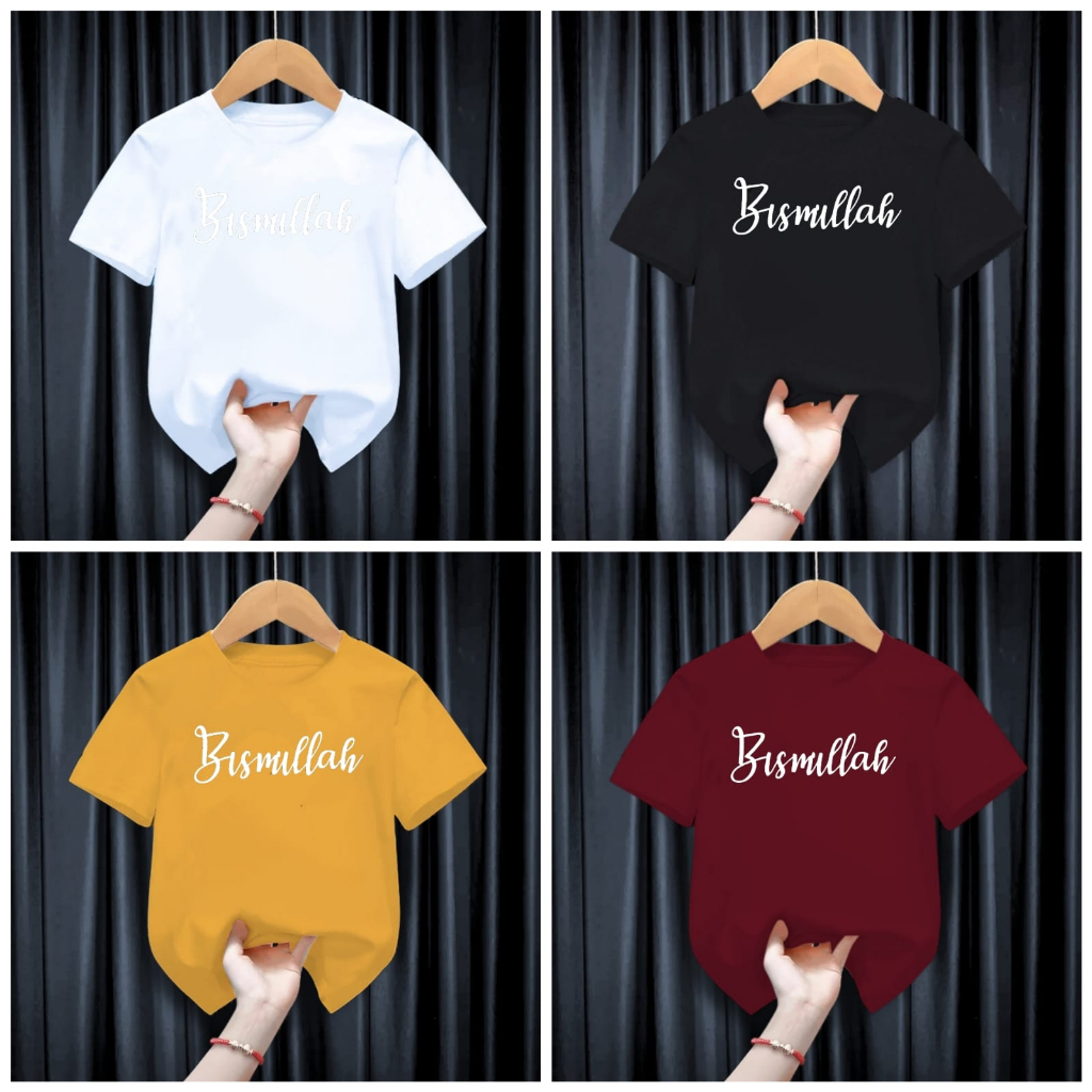 Kaos Distro/Atasan AnakCewek Cowok 1-12 Tahun