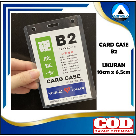 

Card case B2 Mika panitia ukuran B2