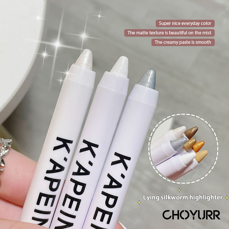 【COD】K'APEINE Eyeshadow Pen Lying SilkwormPearlescent Highlight Lying Silkworm Pen Brightening Lasting-CH