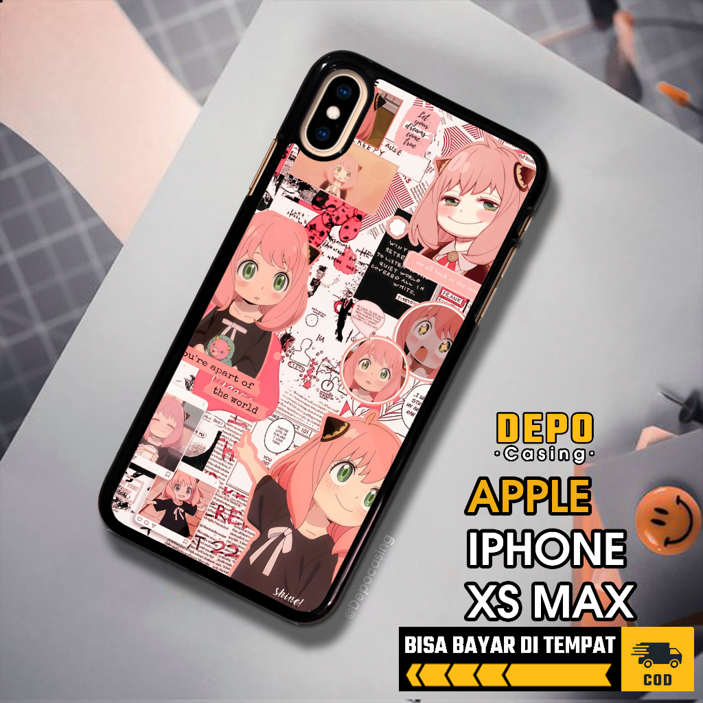 Case Iphone XS Max Casing Iphone XS Max Depo Casing [SPXF] Case Glossy Case Aesthetic Custom Case An