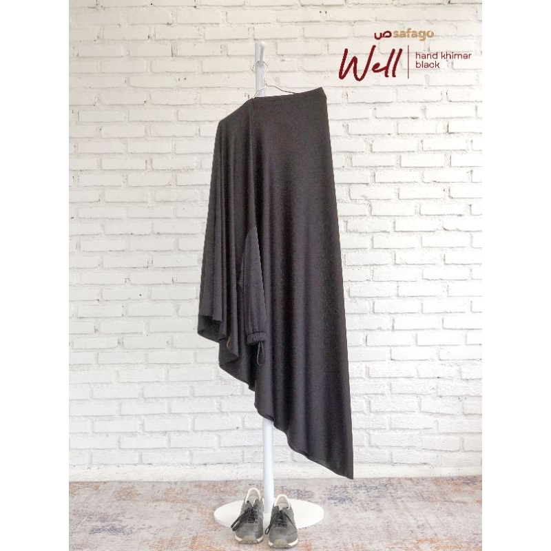 

Safago Well Hand Khimar Black