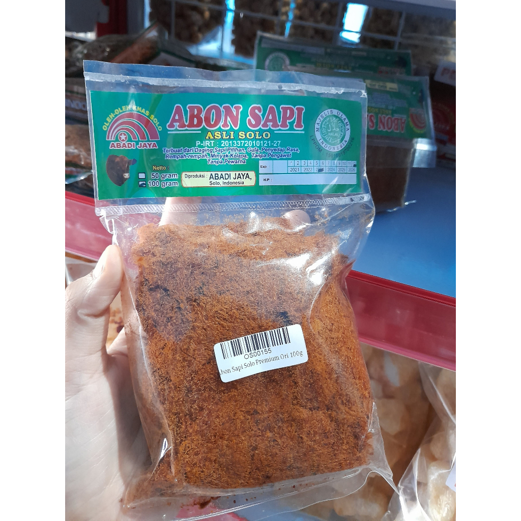 

Abon Daging Sapi Asli Solo 100g | Oleh Oleh khas Solo | Abon Praktis