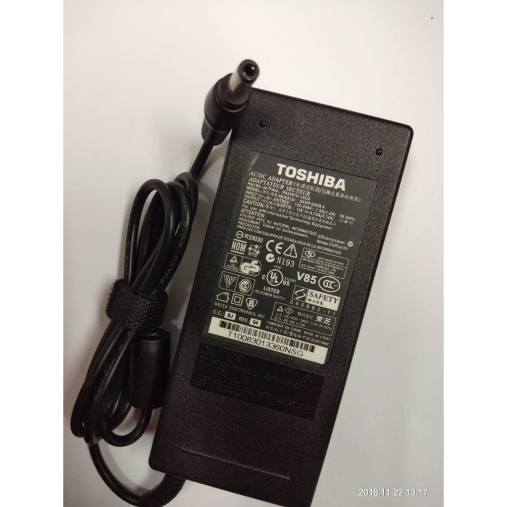 Adaptor Charger Laptop Toshiba 4.74A 90w PA3165U PA-1900-30 PA3716E