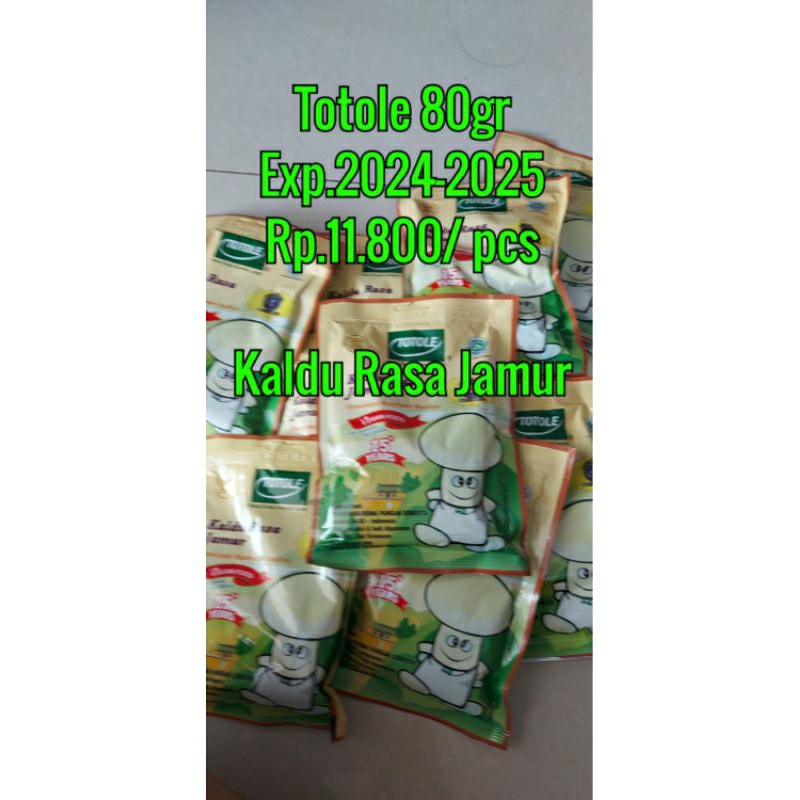 

Totole kaldu jamur 80gr