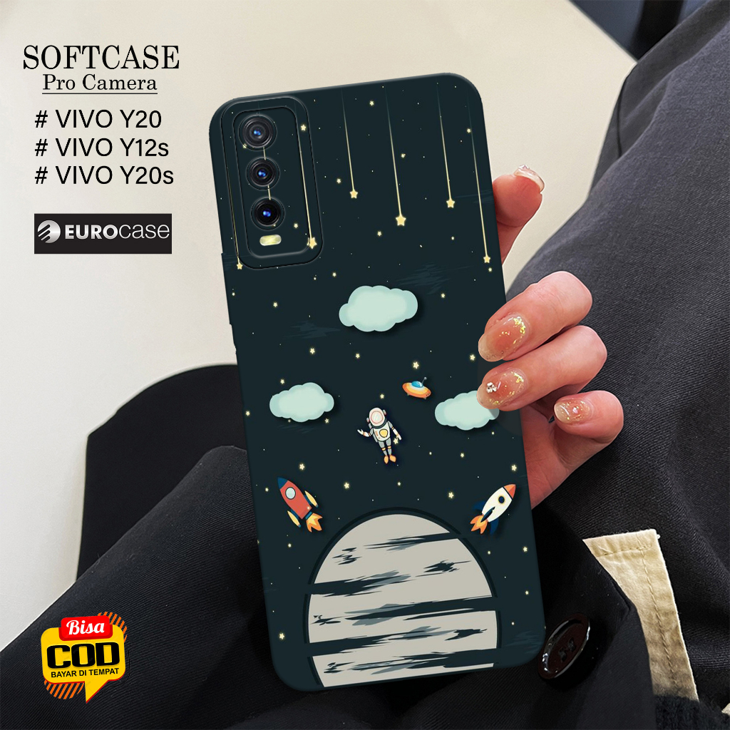Soft Case Hp Vivo Y20 / Vivo Y20s / Vivo Y12s Terbaru - Fashion Case ASTRONOT - Casing Hp Vivo Y20 /