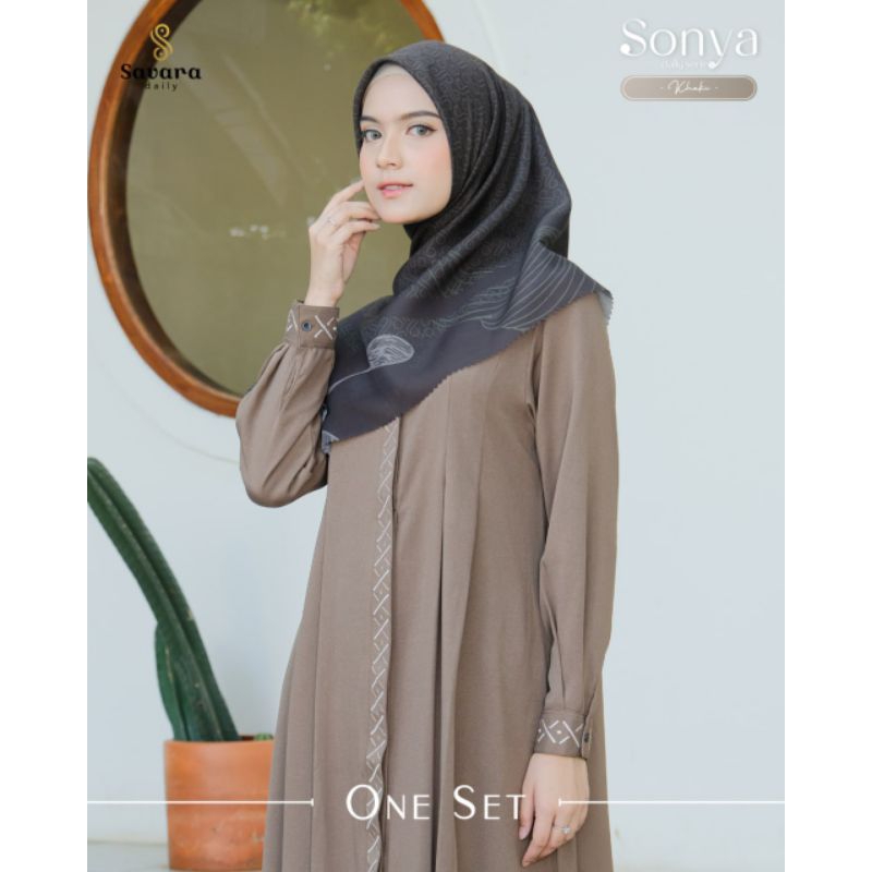 Sonya One Set By Savara Daily Rizquna Shop