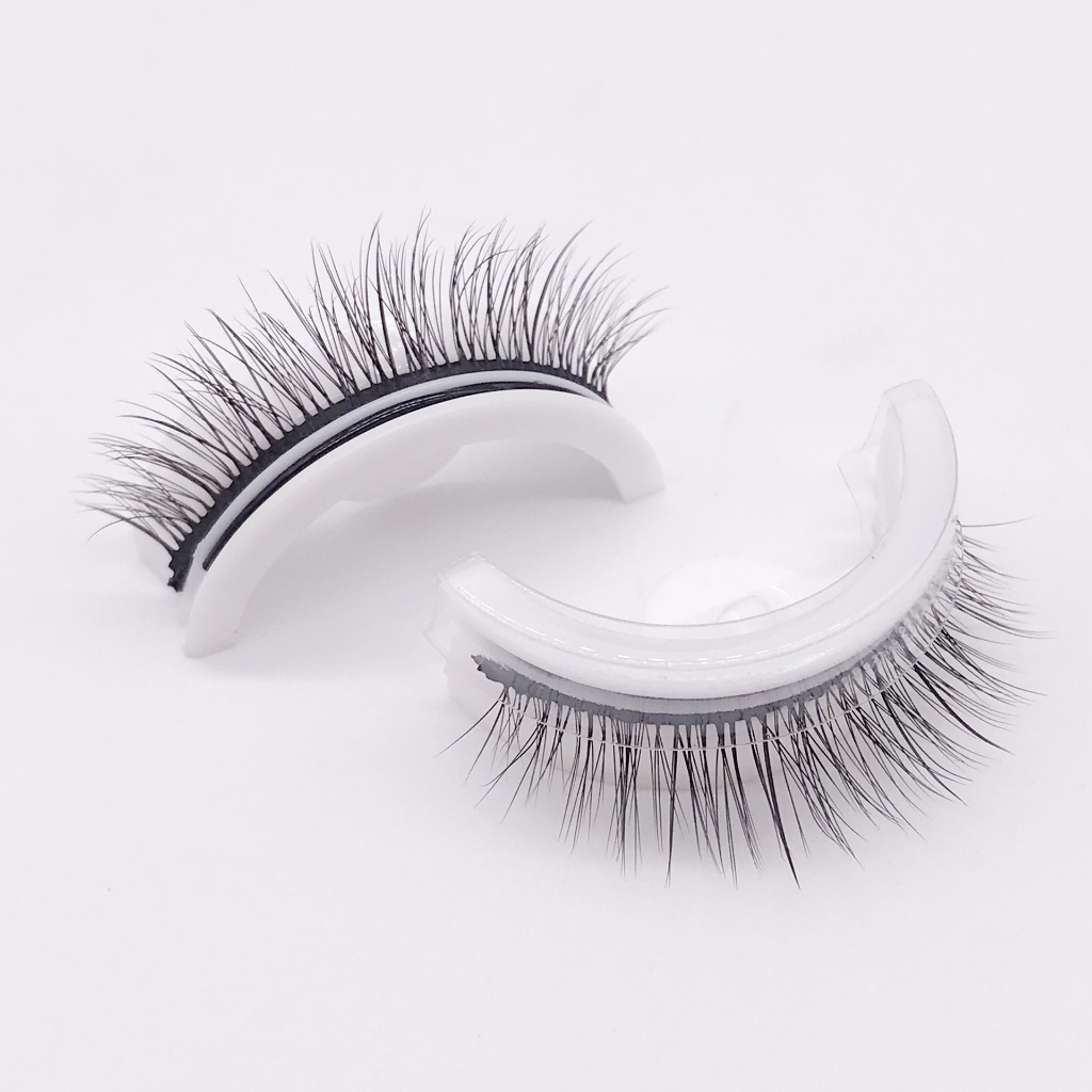 Eyelashes Extension Natural 3D Ekstensi Berperekat Yang Dapat Digunakan Kembali