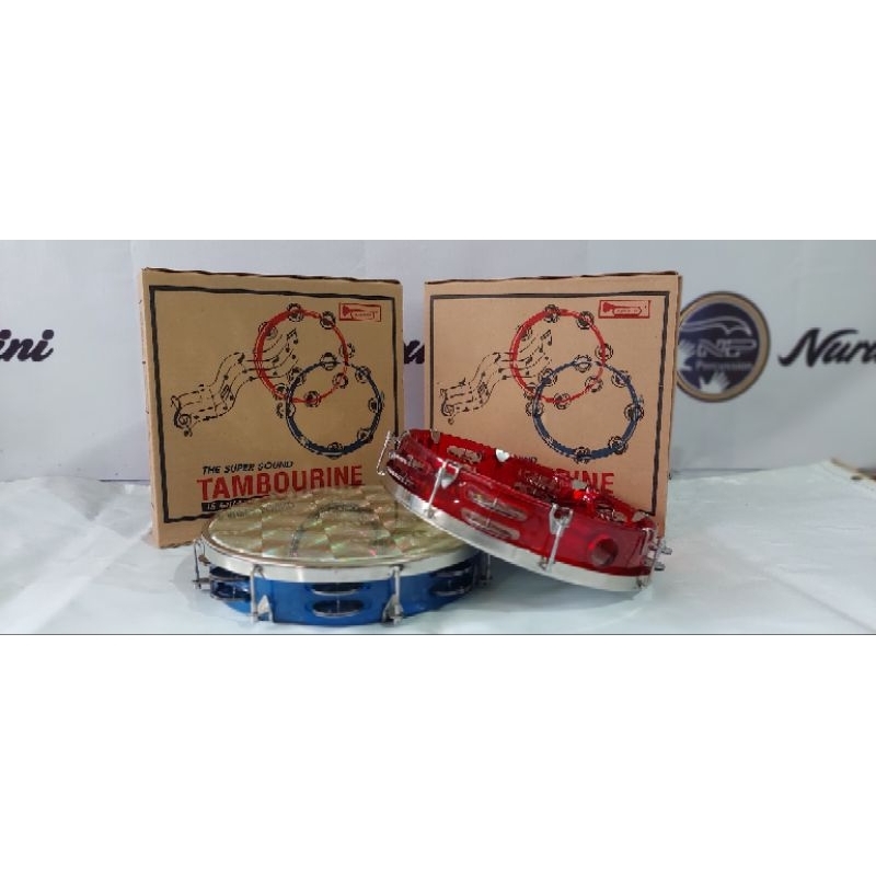 TAMBOURINE MIKA HOLOGRAM / ICIK ICIK REBANA NP PERCUSSION