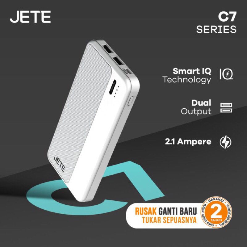 PowerBank 10000 MaH Powerbank JETE C7