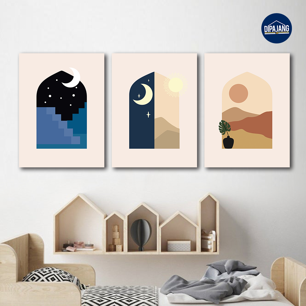 DipajangID Hiasan Dinding Pajangan Aesthetic 30x40 cm - BP057 Pajangan Dekorasi Ruang Tamu Aesthetic