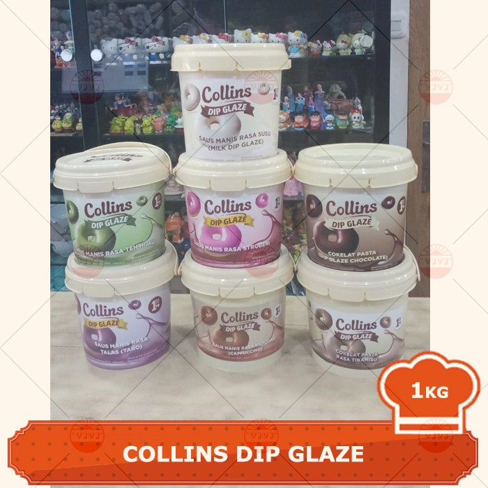 

COLLINS DIP GLAZE 1KG