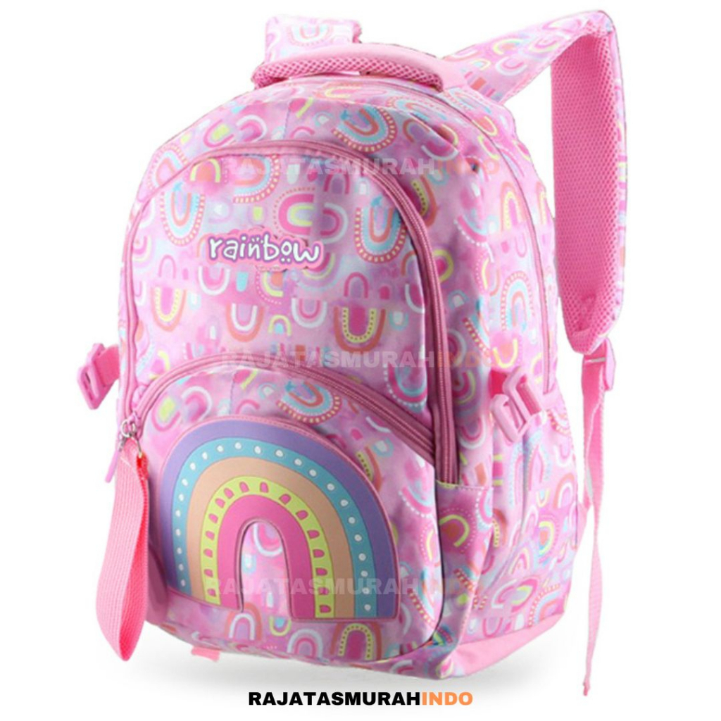 RTM - RANSEL ANAK CEWE RAINBOW - RANSEL SEKOLAH ANAK - TAS ANAK PEREMPUAN