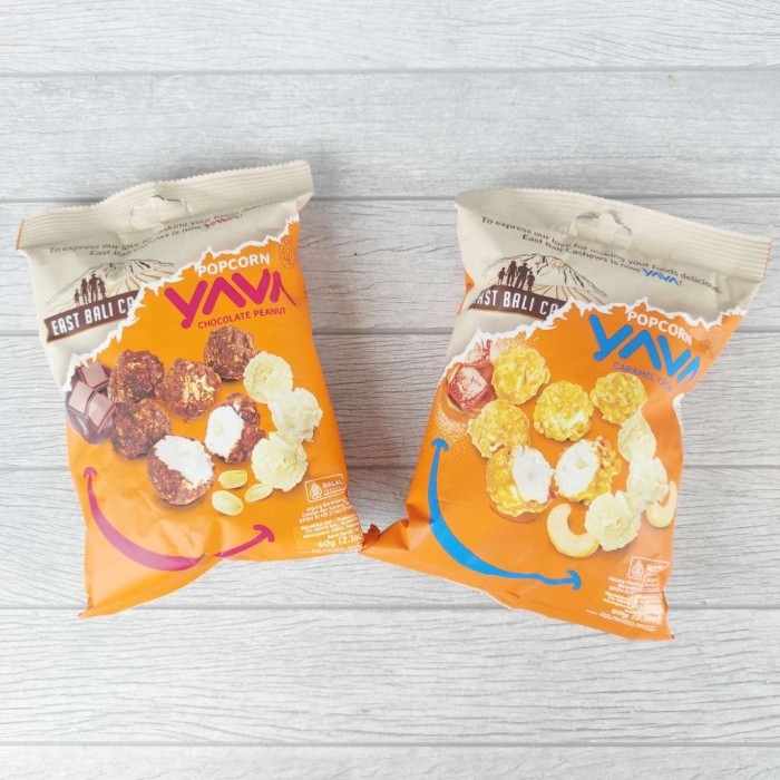 

Yava Popcorn Sehat 60g Vegan Vegetarian