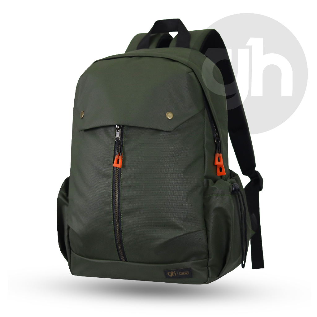 GH-Bag Tas Ransel Sekolah Waterproof Tas Laptop up to 15 Inch Tas Kuliah Tas Kerja EASTON Backpack