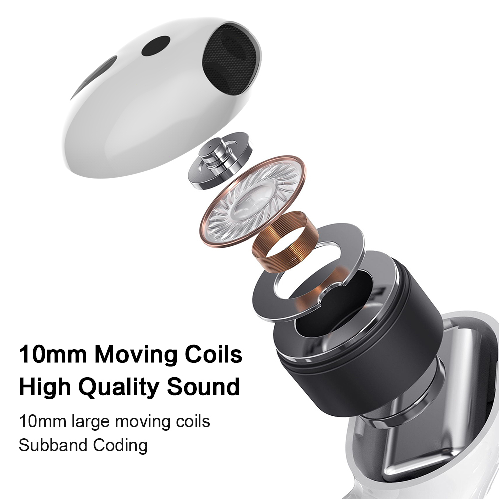 Olivebebe Earphone OLE 1 Headset Bluetooth 5.2 Touch Control 9D Stereo Sound Waterproof With Mic