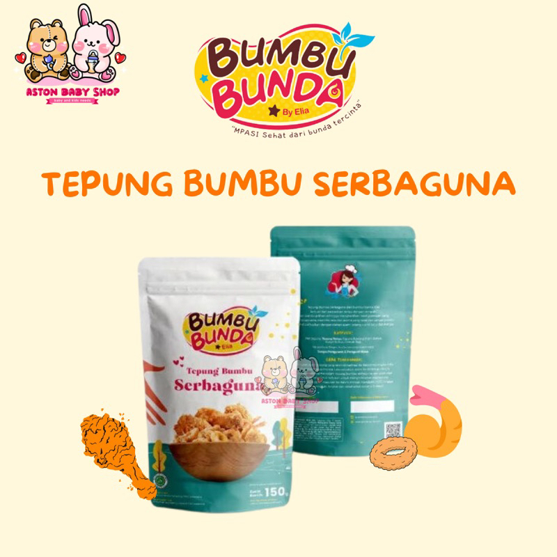 Bumbu Bunda Elia Tepung Serbaguna Non MSG dan Pengawet