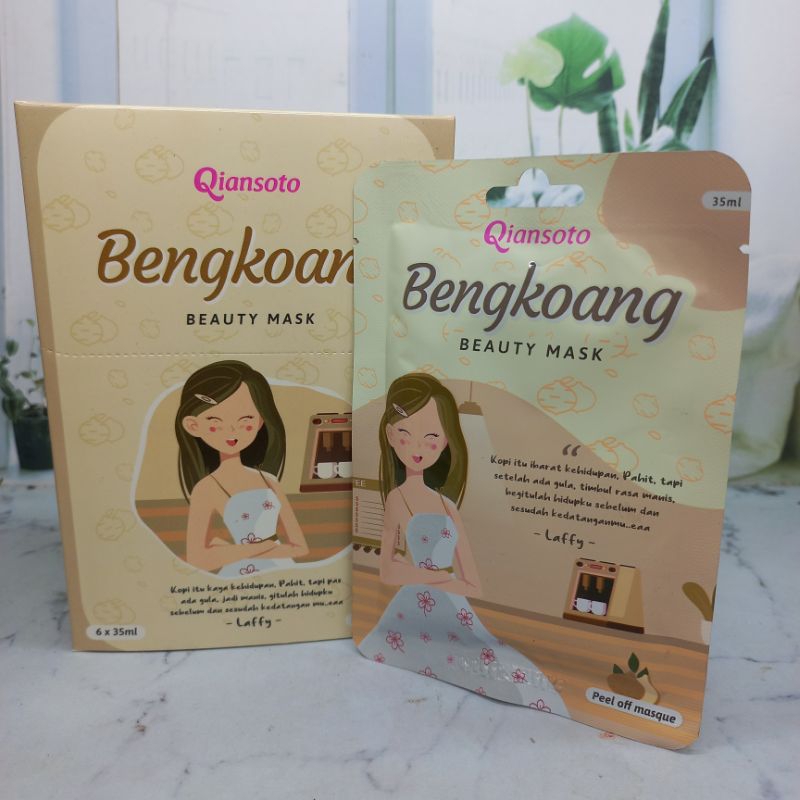 Qiansoto BENGKUANG  Masker peel off BPOM