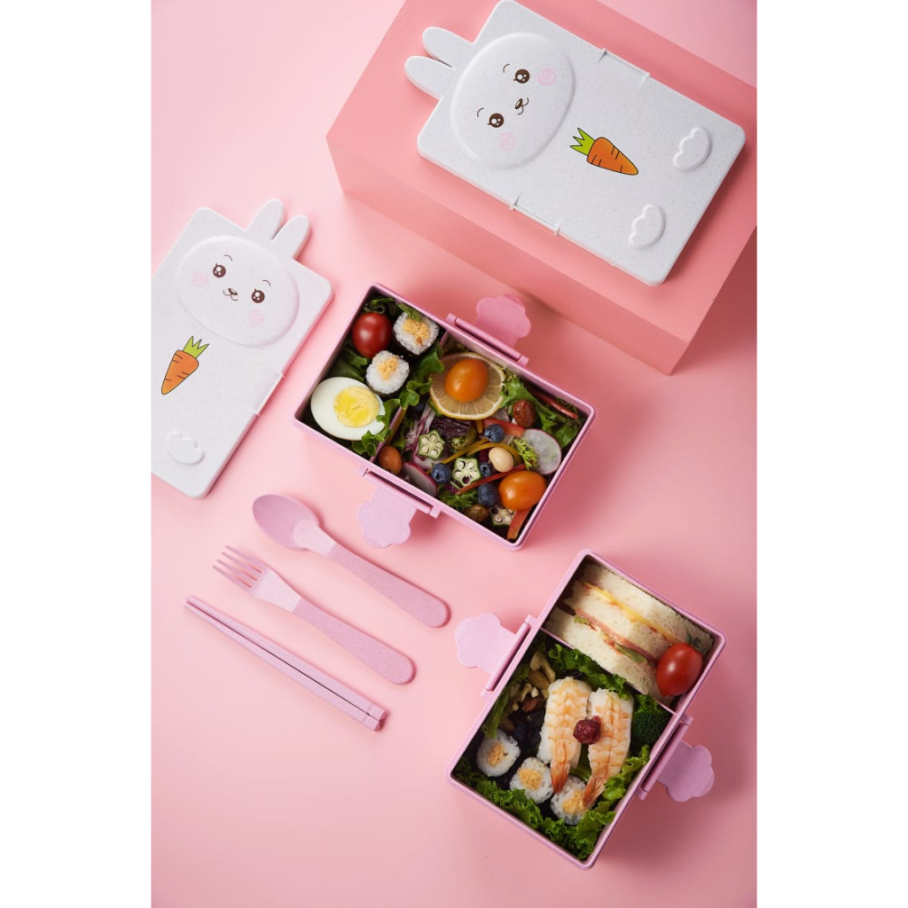 TOKO21 KOTAK MAKAN ANAK LUCU LUNCH BOX BENTO KARAKTER KM 6209