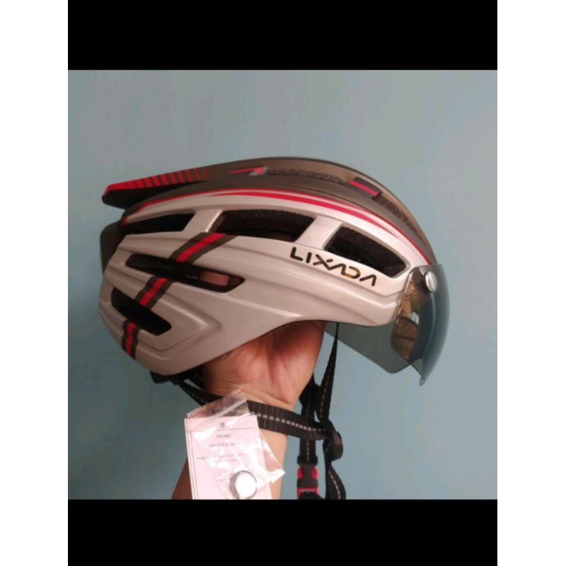 Lixada  helm bicycle helm with LED