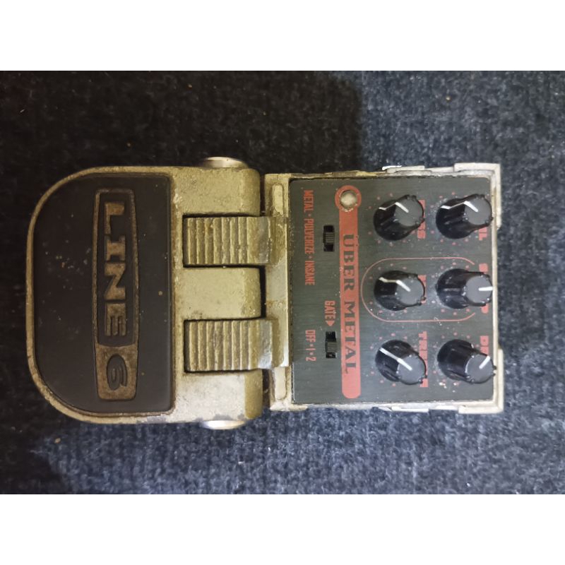efek gitar line 6 uber metal
