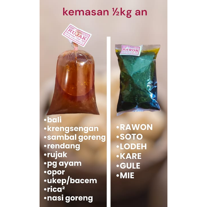 

BUMBU MASAK MACHMUDAH (BMM) KEMASAN 500gr