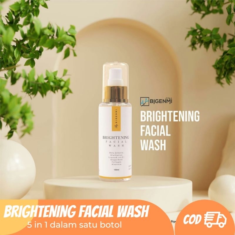 [READY STOCK] Brightening Facial Wash Bigenmi