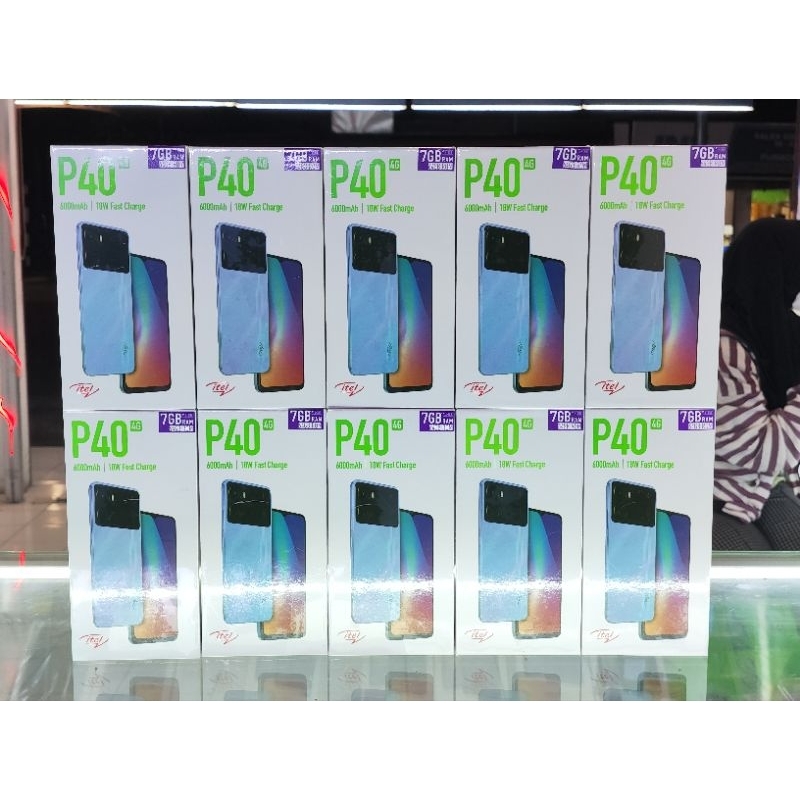 Itel P40 4/64 Garansi Resmi