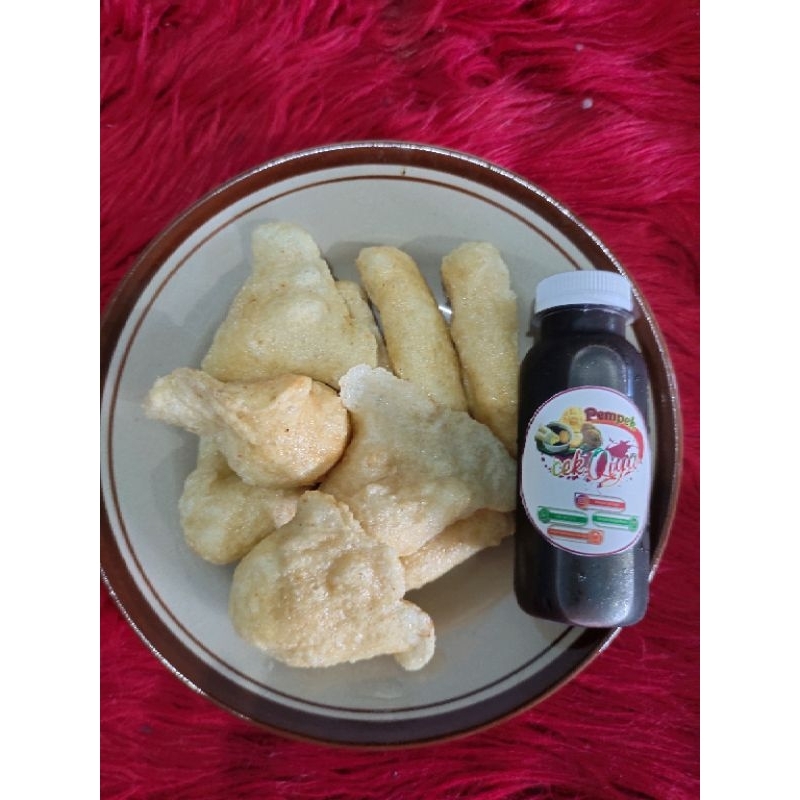 

Pempek Palembng asli wong Palembang isi 10 pcs