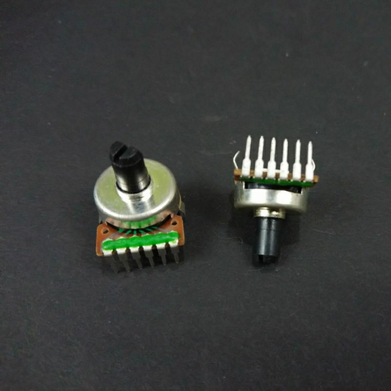 Potensio 6 Pin As Pendek B50K 50K Biasanya di pakai Polytron