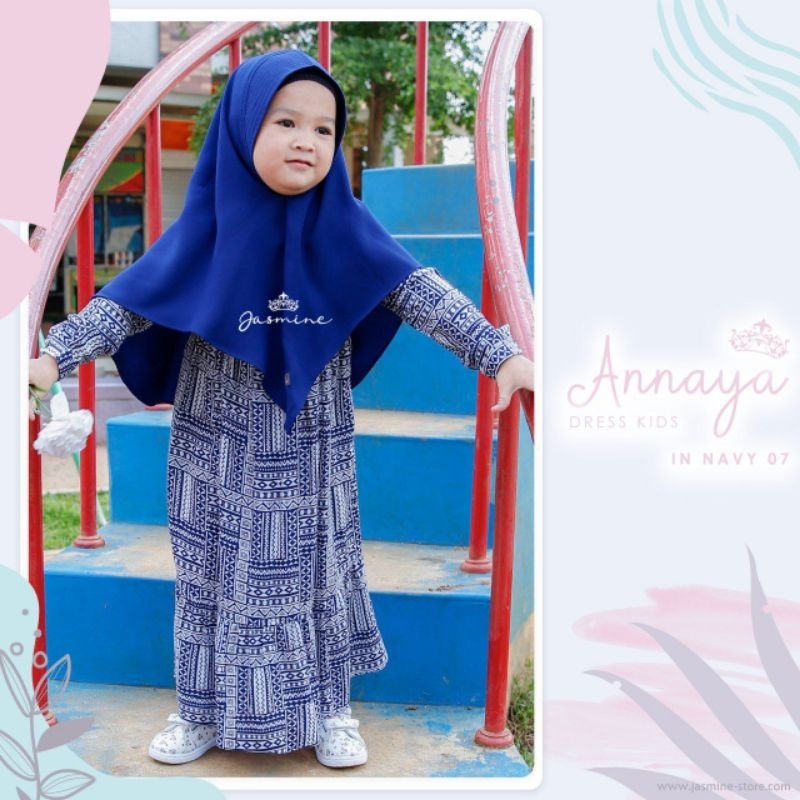 Annaya Gamis Kids by Jasmine motif 07
