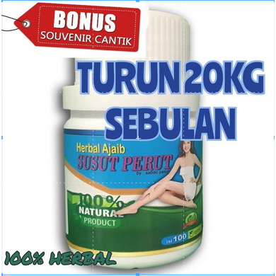 Obat Diet Ampuh | Penurun Berat Badan | Pelangsing Perut Aman Untuk Busui