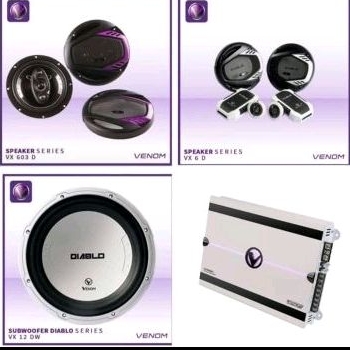 paket audio venom seri diablo
