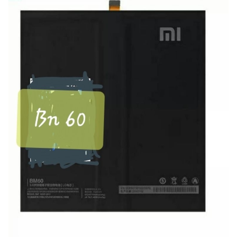 BATERAI XIAOMI BN 60 MI PAD 4 BATTERY BATERAI ORIGINAL
