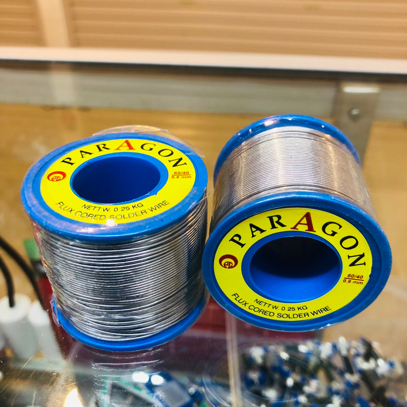 Timah solder Paragon Roll Besar 60/40  0.8mm