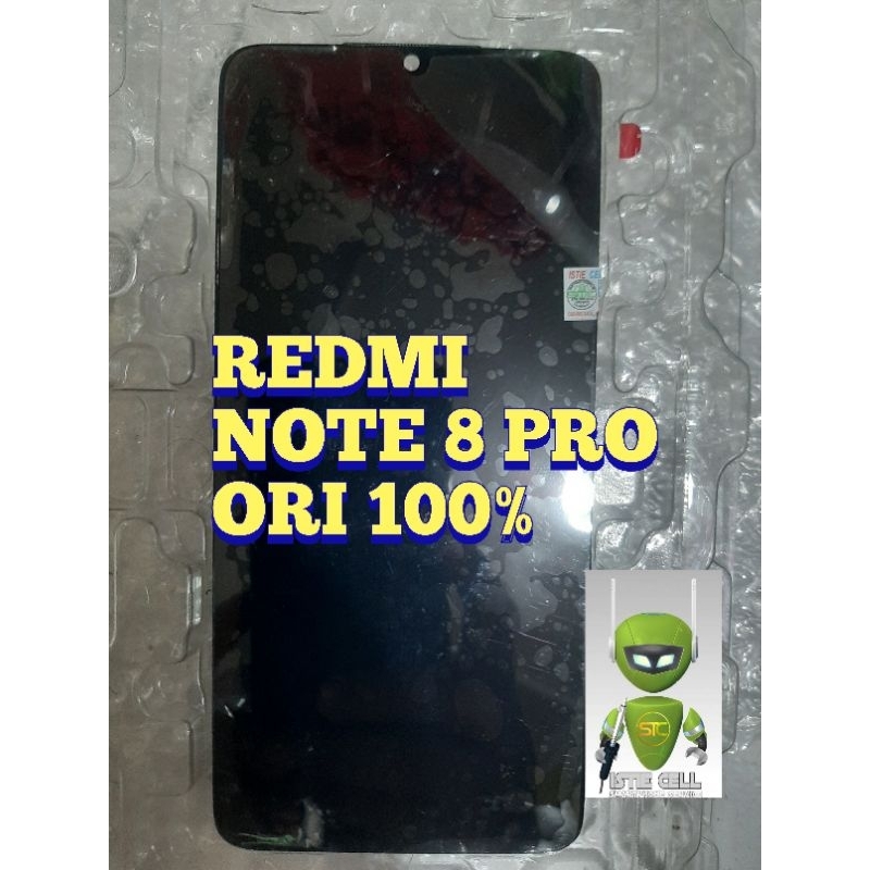 LCD REDMI NOTE 8 PRO ORIGINAL 100% CABUTAN