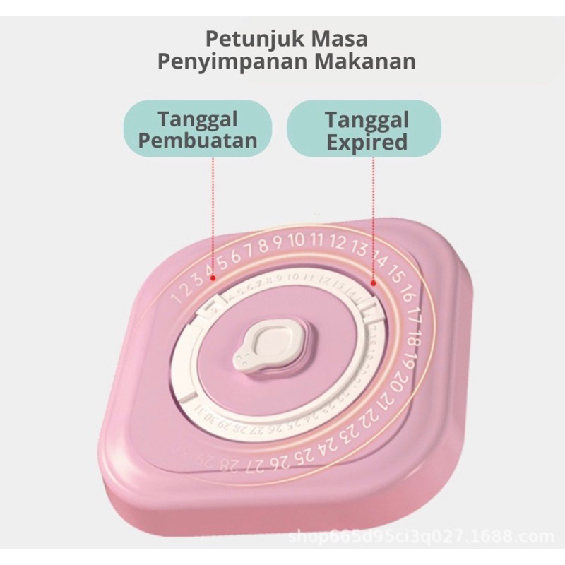 Wadah / Kotak Plastik 120 ml dengan ukuran cocok untuk Menyimpan MPASI