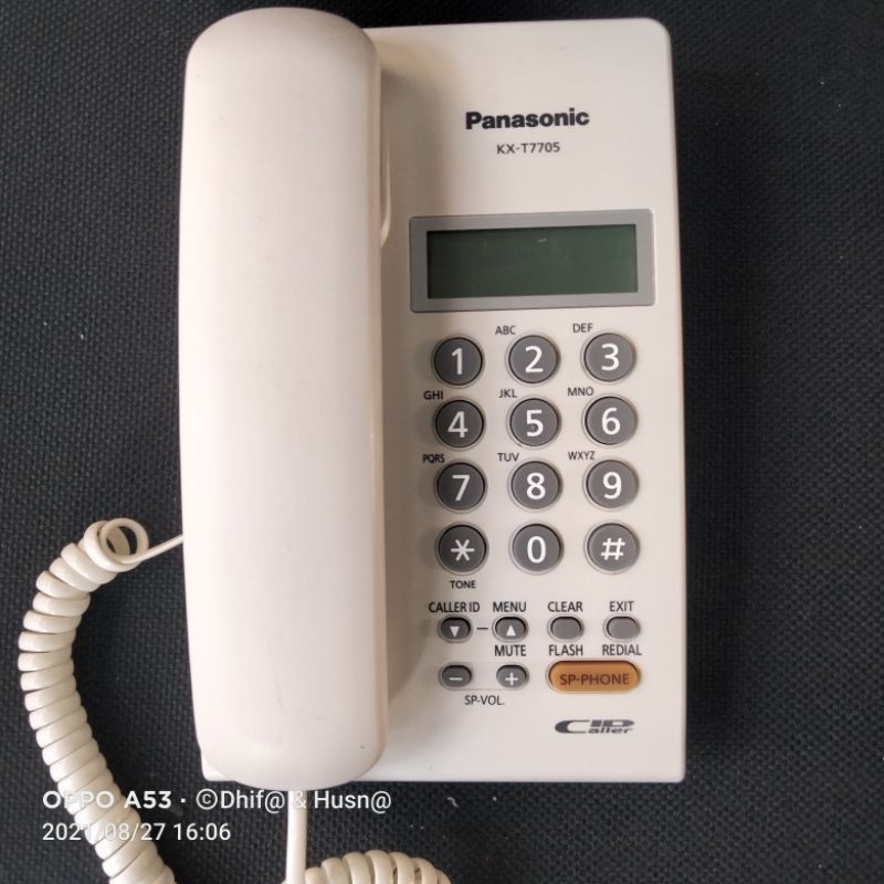 Telepon Rumah Indihome Panasonic KX-T7705 Caller ID