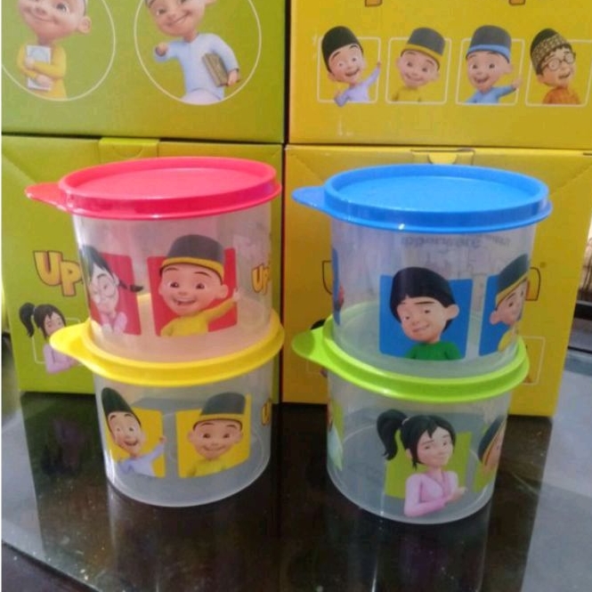 toples snack anak upin ipin tuperware 500 ml eceran 1 pcs