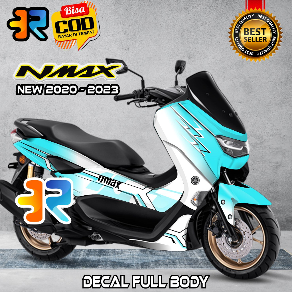 Decal Nmax New 2021 - 2023 Stiker Full Body Variasi Desain Grafis