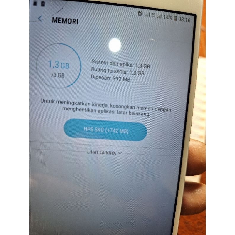 mesin samsung j7 duo j720 ram 3/32 tested normal