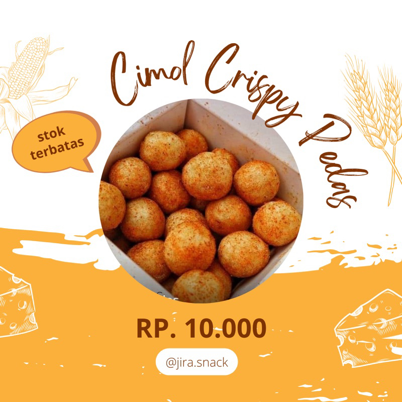 

Cimol Crispy Pedas