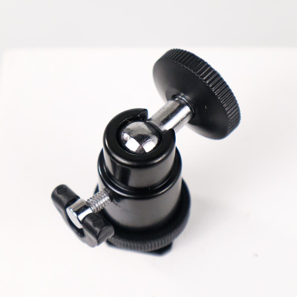 (PROMO) TaffSTUDIO Ball Head Kamera Hot Shoe 1/4 / Ballhead Mini Tripod monopod kamera DSLR mirorrless / Mini Ball Head Tripod Kamera DSLR 360 Swivel 1/4 / Ball Head Kamera | Hot Shoe 1/4 Material Metal