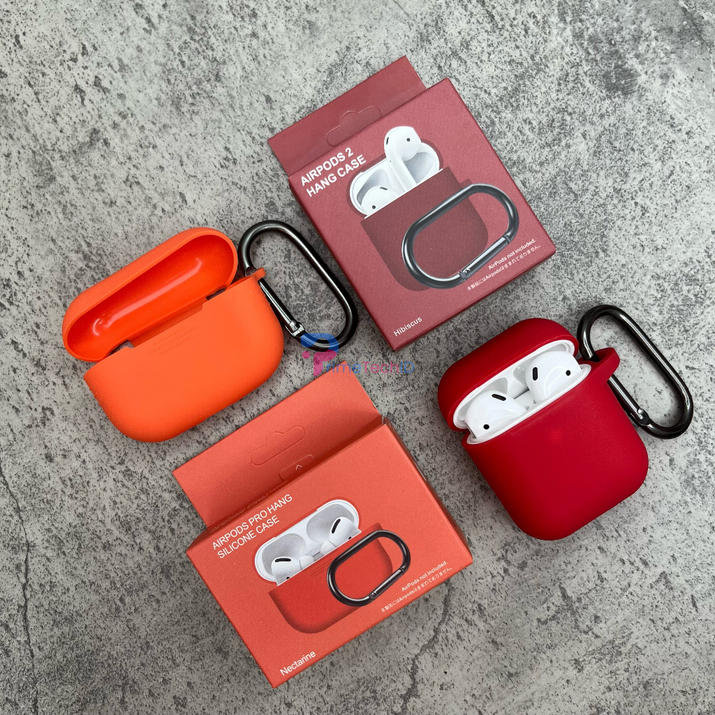Silicone Case COVER Airpods untuk AirPods 1 2 AirPods Pro Premium With HOOK Softcase Rubber Pouch Protection APPLE AirPods Case dengan Kaitan / Cantolan