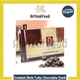 

TULIP DARK COMPOUND ORI 1kg coklat batang dcc