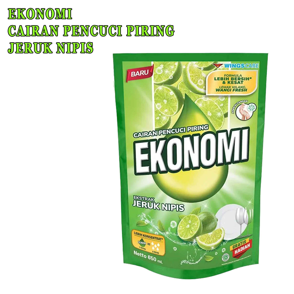 sabun cuci piring * Ekonomi * Cairan cuci piring * Power Liquid* 650ml