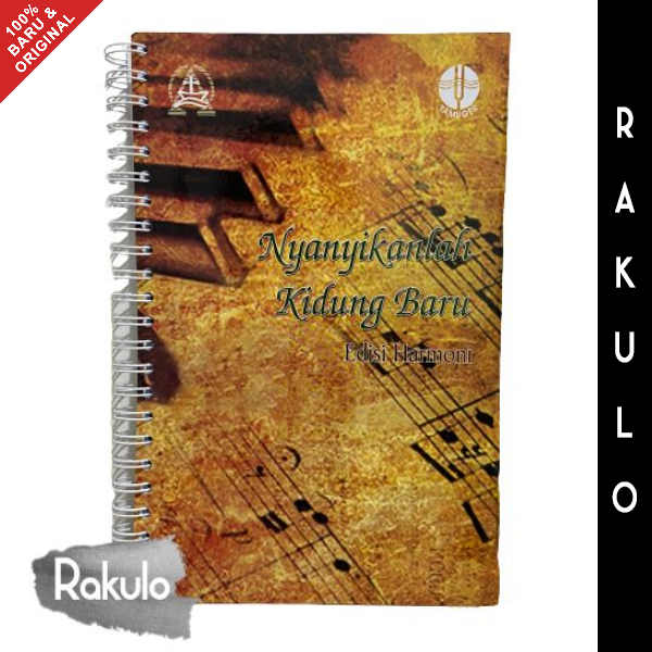 Buku Nyanyikanlah Kidung Baru Edisi Harmoni NKB