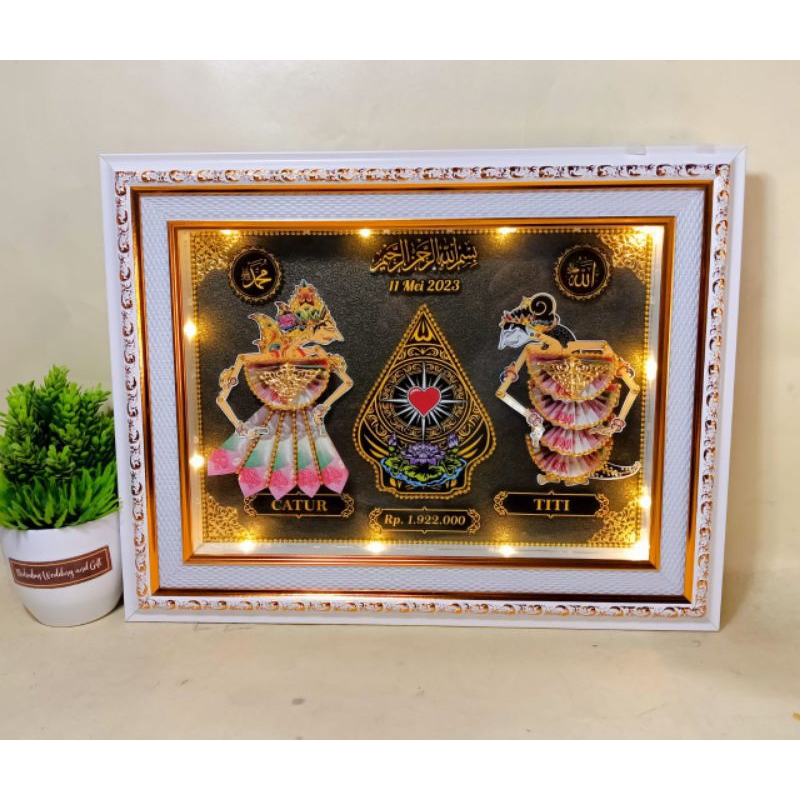 Mahar Pernikahan Wayang PSHT / Mahar Silat / Mahar Pernikahan Gunungan Jawa