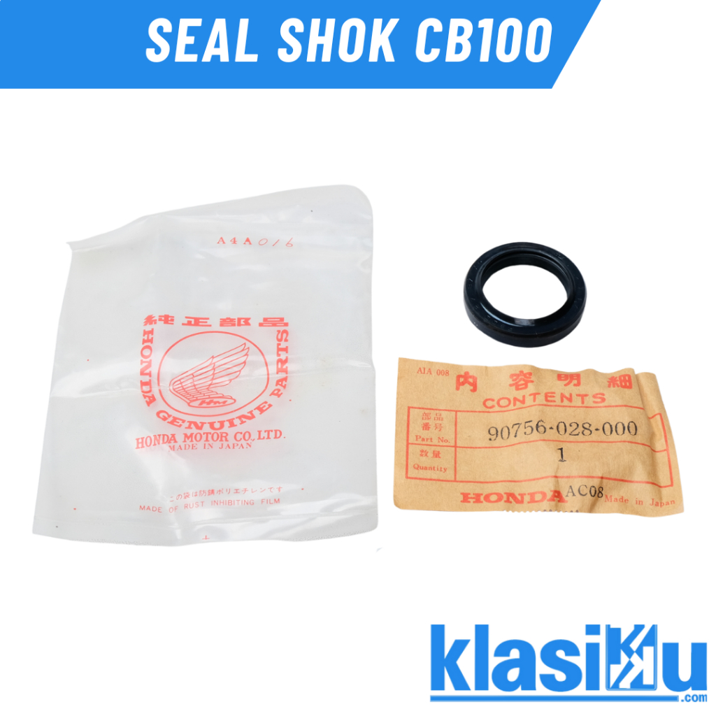 Seal Sil  Skok Shock  Cb 100 Cb125 S90 Original  AHM 90756-028-000 Nos